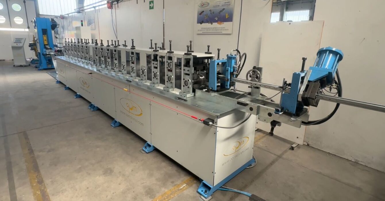 roll forming machine for Perforated Structural Profiles